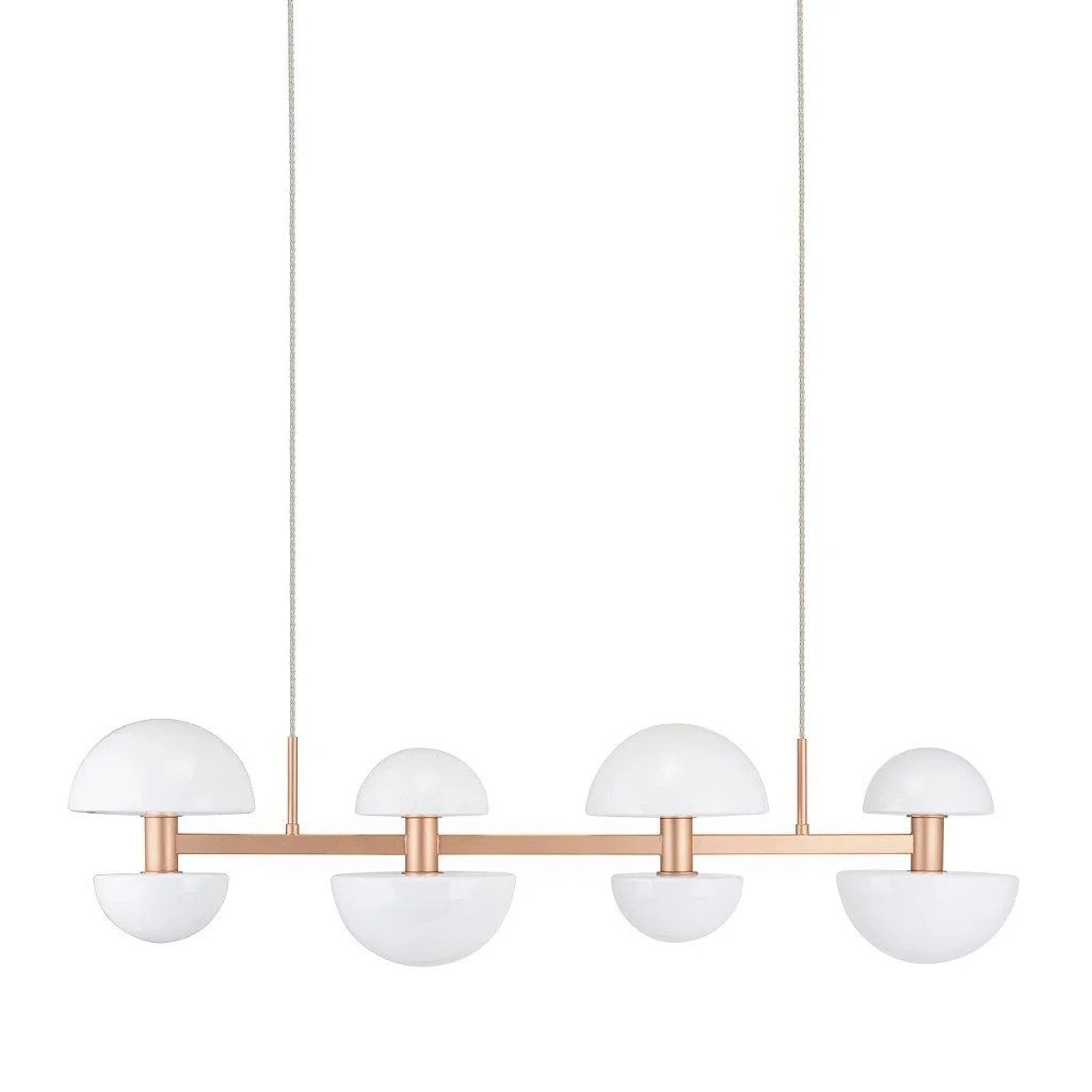 Lustre Pendente Moderno Artemis Dourado com design elegante e moderno. Lustres Genesis loja online de Lustres e Ilumina&ccedil;&atilde;o Decorativa